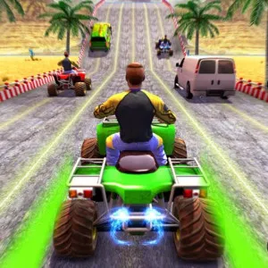 ATV Quad Bike Traffic Racer